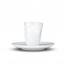 Fiftyeight Products TV Tassen Espressotasse weiss lecker 80 ml TV cups чашка для эспрессо белая вкусная 80 мл