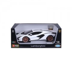 Bburago Modellauto Lamborghini Sian FKP 37 (weiss Модель автомобиля Lamborghini Sian FKP 37 (белый