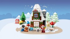 LEGO LEGO DUPLO 10976 Lebkuchenhaus mit Weihnachtsmann LEGO DUPLO 10976 Пряничный домик Санта-Клауса
