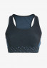 Tommy Hilfiger SPORT MONOGRAM MEDIUM SUPPORT SEAMLESS Bustier desert sky СПОРТИВНАЯ МОНОГРАММА СРЕДНЕЙ ПОДДЕРЖКИ SEAMLESS Бюстье небо пустыни