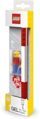 LEGO Gelstift LEGO inkl. Figur, rot Ручка гелевая LEGO с фигуркой, красная