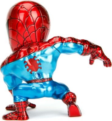 Jada Marvel 4 Classic Spiderman Sammelfigur Коллекционная фигурка Человека-паука Marvel 4 Classic