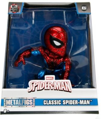 Jada Marvel 4 Classic Spiderman Sammelfigur Коллекционная фигурка Человека-паука Marvel 4 Classic