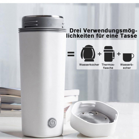 Yoyaxi Yoyaxi Reise-Wasserkocher 304 kleiner tragbarer elektrischer Reisewasserkocher mit Innentank g Yoyaxi Travel Kettle 304 Маленький портативный электрический дорожный чайник с внутренним баком