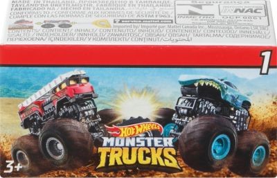 Mattel Hot Wheels Monster Trucks Mini-Trucks Blindpack Sortiment Hot Wheels Monster Trucks Mini Trucks Blind Pack Ассортимент