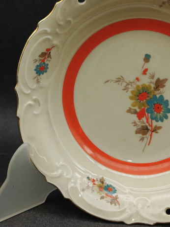 Набор сервировочных тарелок Thuringen на 6 персон, 6 шт., фарфор, Германия, 1970-80гг.