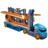 Mattel Hot Wheels Mega Action Transporter fur 20 1:64 Spielzeugautos Hot Wheels Mega Action Transporter для 20 машинок в масштабе 1:64