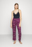 Tommy Hilfiger PANT PRINT Pyjama bottoms pink ПРИНТ БРЮКИ Пижамные штаны розовый
