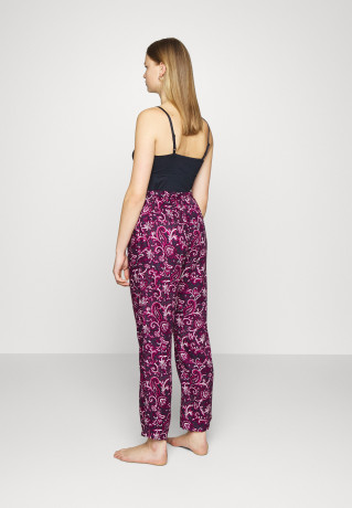 Tommy Hilfiger PANT PRINT Pyjama bottoms pink ПРИНТ БРЮКИ Пижамные штаны розовый
