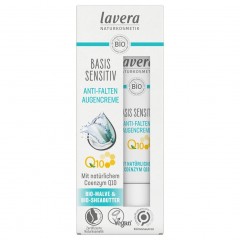 lavera Basis Sensitive Anti-Falten Augencreme Q10 Базовый крем для чувствительной кожи вокруг глаз против морщин Q10