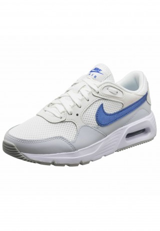 Nike Sportswear Sneaker low summit white/medium blue pure platinum Низкие кроссовки женские вершинный белый/средне-синий чистая платина