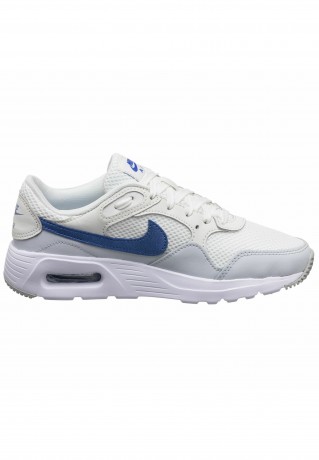 Nike Sportswear Sneaker low summit white/medium blue pure platinum Низкие кроссовки женские вершинный белый/средне-синий чистая платина
