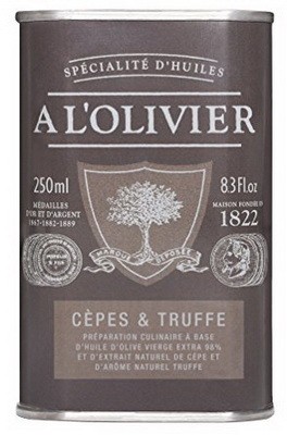 Оливковое масло с белыми грибами и трюфелями A l'Olivier - Olivenol mit Steinpilzen & Truffel, 250 мл