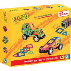 myToys COLLECTION Magnetbausteine mit Radern Магнитные блоки с колесами