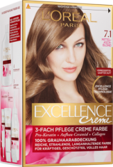 Excellence Краска для волос Mittelaschblond 7.1