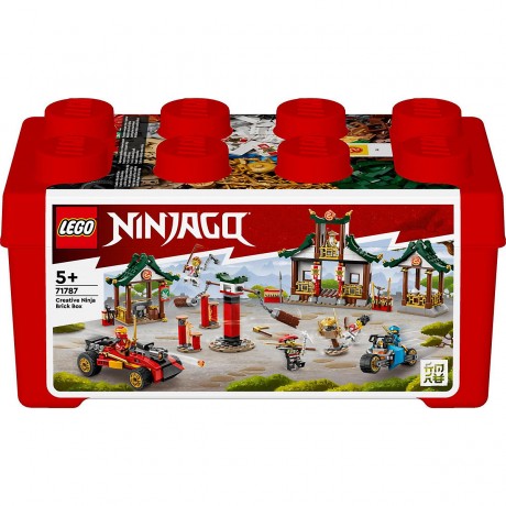 LEGO LEGO Ninjago 71787 Kreative Ninja Steinebox LEGO Ninjago 71787 Творческая коробка с кубиками ниндзя