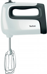 Tefal Tefal Handmixer HT4611 Prep'Mix+, 500 W, Turbo-Funktion, 2 Ruhrbesen, 2 Knethaken, Purierstab-Aufsatz  Ручной миксер Tefal HT4611 Prep&amp;#39;Mix+, 500 Вт, функция турбо, 2 венчика, 2 насадки для теста, насадка-очиститель