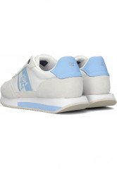 Tommy Hilfiger LAGE RUNNER WITH TH WEBBING Trainers blauw LOCATION RUNNER WITH TH WEBBING Кроссовки синий и белый