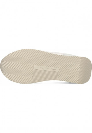 Tommy Hilfiger LAGE RUNNER WITH TH WEBBING Trainers blauw LOCATION RUNNER WITH TH WEBBING Кроссовки синий и белый