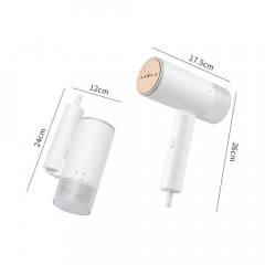 GelldG GelldG Dampfburste Dampfglatter 1200W, Handdampfbugler mit 200ml Wassertank  Паровая щетка GelldG, парогладкая машина, 1200 Вт, ручной отпариватель с резервуаром для воды на 200 мл.