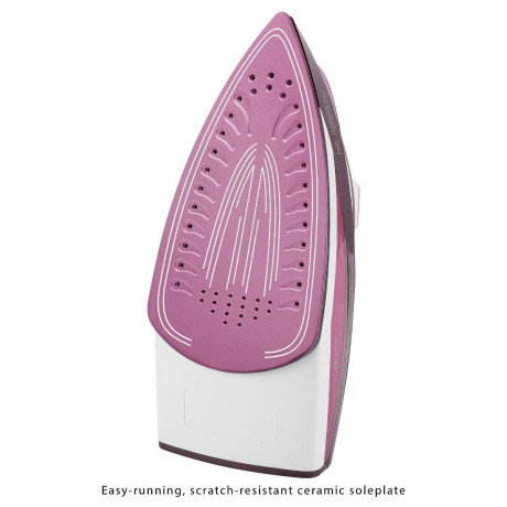 CLATRONIC CLATRONIC Dampfbugeleisen DB 3705, kratzfeste Keramiksohle, 7 Funktionen, 2600 W Паровой утюг CLATRONIC DB 3705, устойчивая к царапинам керамическая подошва, 7 функций, 2600 Вт