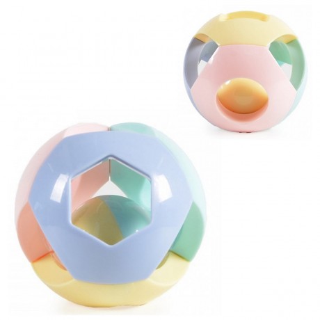 MONI Babyrassel Ball Greifling Pastell Motorikspielzeug Детская игрушка-погремушка для прорезывания зубов Пастельная игрушка для двигательных навыков