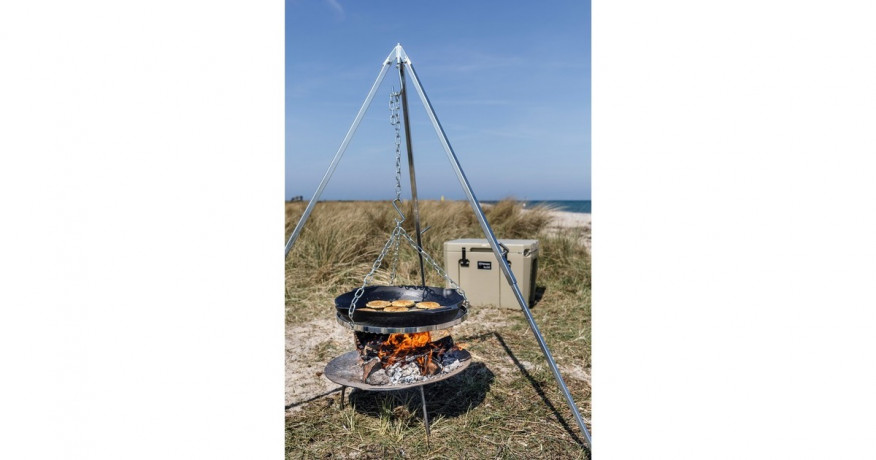 Petromax Petromax Feuerpfanne fp50h, mit 2 Henkeln schwarz, O 54cm  schwarz Кастрюля Petromax fp50h, с 2 ручками, черная, O 54см