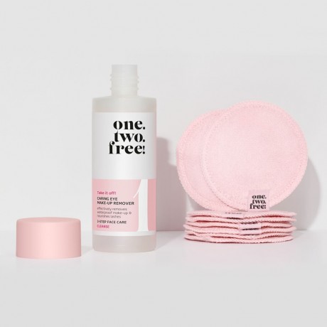 one.two.free! Caring Eye Make-Up Remover  Средство для снятия макияжа с глаз