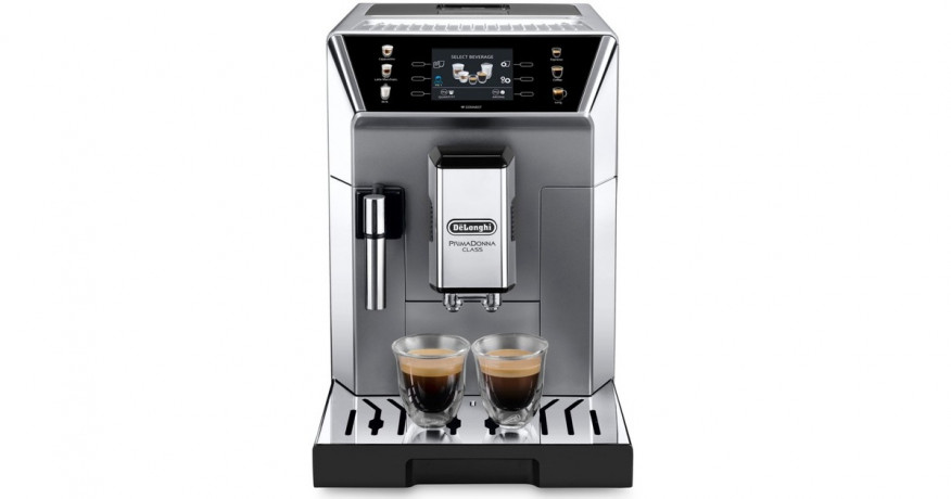 DeLonghi DeLonghi PrimaDonna Class ECAM 550.85.MS, Vollautomat silber/schwarz  silber, schwarz DeLonghi PrimaDonna Class ECAM 550.85.MS, полностью автоматический серебристый/черный