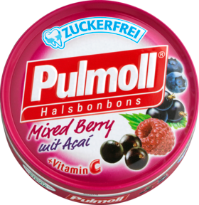 Pulmoll Смесь Berry конфеты без сахара, 50 г