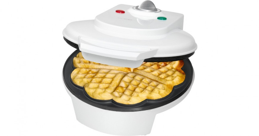 Clatronic Clatronic Waffelautomat WA 3491, Waffeleisen weiss, 1.200 Watt  weiss Вафельница Clatronic WA 3491, вафельница белая, 1200 Вт