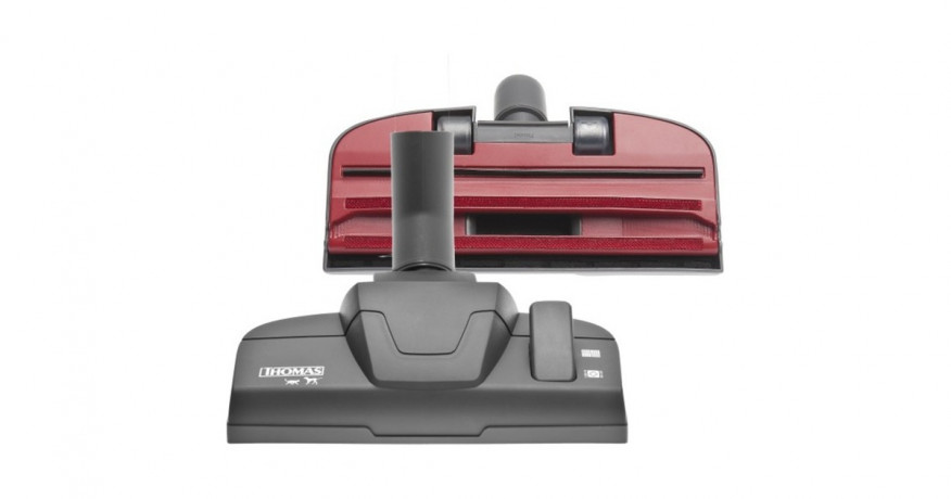 Thomas Thomas Tierhaar-Bodenduse, umschaltbar grau grau Напольный душ Thomas из шерсти животных, переключаемый, серый