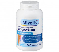 Mivolis Magnesium Tabletten Магний для поддержки мышц и нервов, Таблетки, 300 шт.