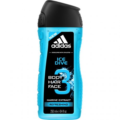 adidas (Адидас) Ice Dive Shower Gel Гель для душа, 250 мл