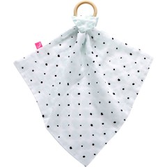 Motherhood Schmusetuch mit Beissring aus Holz Одеяло с деревянным кольцом для прорезывания зубов