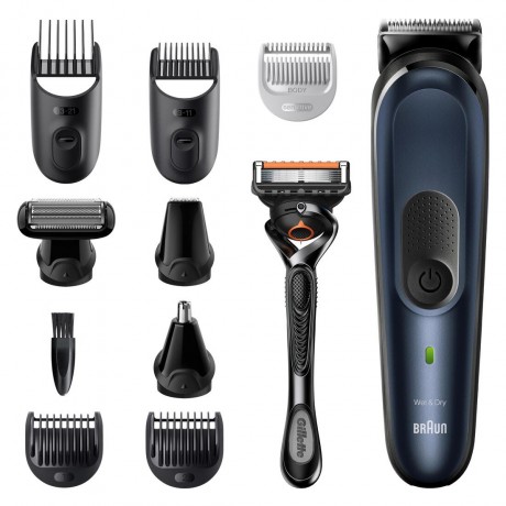 Braun MultiGroomingKit quot;7 MGK7330quot; in Blau und Schwarz  Универсальный набор для ухода за волосами "7 MGK7330" в синем и черном