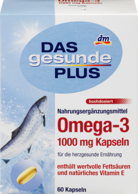 Mivolis Omega-3 1000 Омега-3 1000 мг Рыбий жир в капсулах, Набор 3шт. x 60 шт