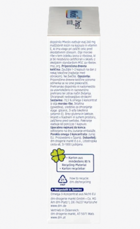 Mivolis Omega-3 1000mg SET 60st x 3packs, Омега-3 1000 мг Рыбий жир в капсулах, Набор 3шт. x 60 шт