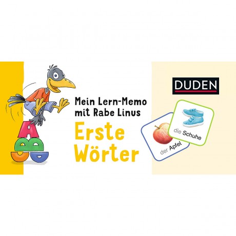 Bibliographisches Institut Einfach lernen mit Rabe Linus: Mein Lern-Memo mit Rabe Linus: Erste Worter (Kinderspiel) Легко учиться с Рабе Линус: Моя учебная памятка с Рабе Линус: Первые слова (детская игра)