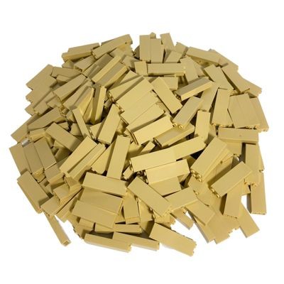 LEGO LEGO 1x2x5 Saulen Beige - Wand Pfeiler Tan 2454 Stuckzahl 100x LEGO 1x2x5 Columns Beige — Wall Pillar Tan 2454 штуки 100x