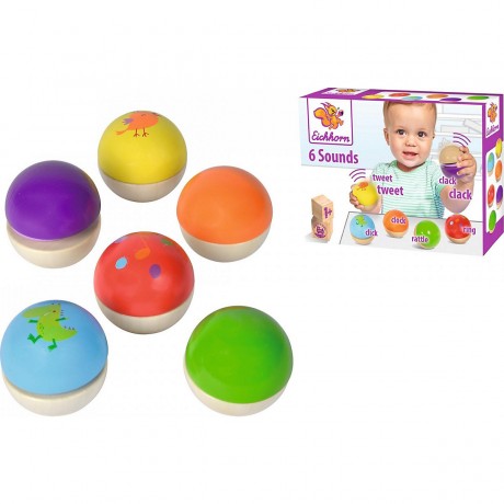 Eichhorn Musik Holzkugel mit Sound Музыкальный деревянный шар со звуком