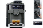 SIEMENS SIEMENS Kaffeevollautomat Superautomatische Kaffeemaschine Siemens AG TE657319RW Schwarz Grau 15  Полностью автоматическая кофемашина SIEMENS Супер автоматическая кофемашина Siemens AG TE657319RW Black Grey 15