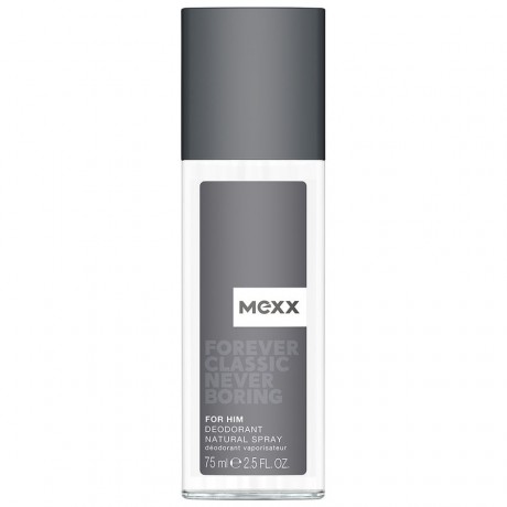 Mexx (Мекс)  Deodorant Spray Дезодорант спрей Forever Classic Never Boring Man, 75 мл