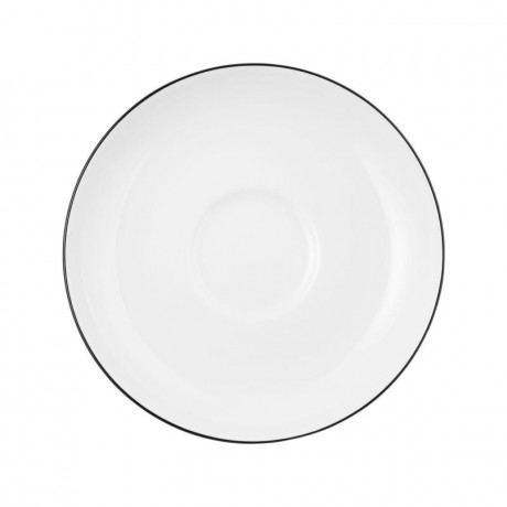 Seltmann Weiden Seltmann Weiden Lido Black Line Teeuntertasse 13 cm Блюдце для чая Seltmann Weiden Lido Black Line 13 см