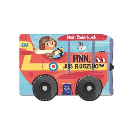 YoYo Books Mein Raderbuch Finn Flugzeug Моя велосипедная книга Finn Plane