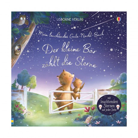 Usborne Verlag Mein leuchtendes Gute-Nacht-Buch: Der kleine Bar zahlt die Sterne Моя светящаяся книга перед сном: маленький бар платит звезды