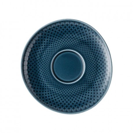 Rosenthal Rosenthal Junto Ocean Blue - Porzellan Kombi-/Kaffee-/Tee-Untertasse 15 cm Rosenthal Junto Ocean Blue - Фарфоровая комбинация/кофейное/чайное блюдце 15 см