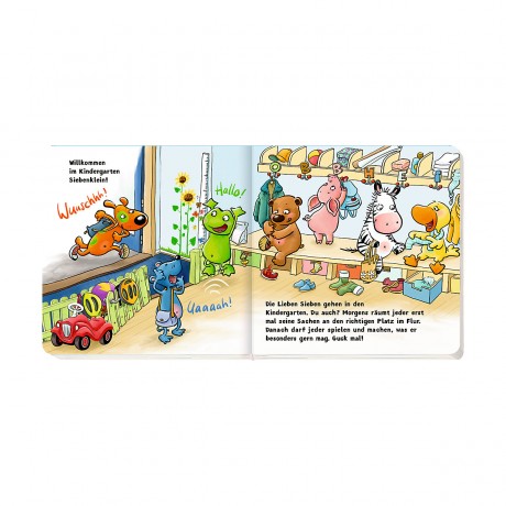 Coppenrath Verlag Wir gehen in den Kindergarten! Мы идем в детский сад!