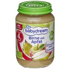 babydream Bio Birne mit Apfel 190 г