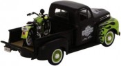 Maisto Modellauto Ford F1 Pick-Up 48 + Harley FL Panhead 48 (Massstab 1:24) Модель автомобиля Ford F1 Pick-Up 48 + Harley FL Panhead 48 (масштаб 1:24)